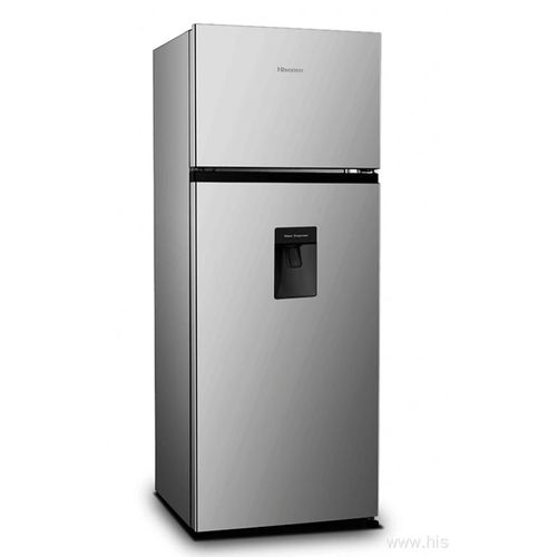 Hisense 270 Litres Double Door Defrost Fridge With Dispenser RD-27DR - Silver - Image 3