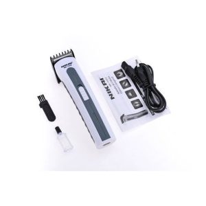 Professional Rechargeable Hair Clipper Trimmer - Grey, White