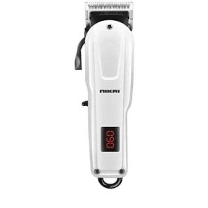 Professional Rechargeable Haircut Clipper Cordless With Over 3hours Battery - White