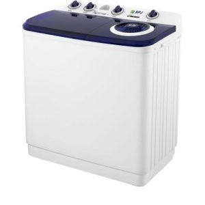 SPJ 9kg Twin Tub Washing Machine - White