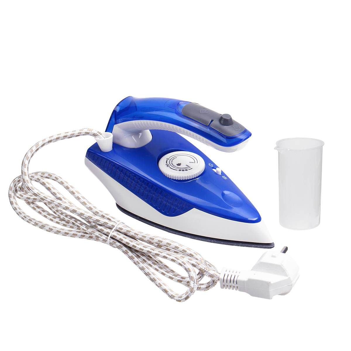 1000W Mini Spray Steam Iron Ceramic Coating Soleplate Folding Handle Electric Irons Temperature control Clothes Ironing Steamer - Image 5