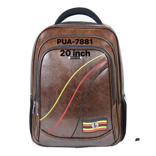 14.5 Inch Leather Carry-On Travel Backpack Office Bag