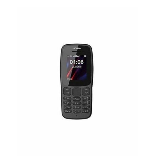 Nokia 106 1.8'' 4MB RAM 4MB ROM Dual Sim Phone with Free Headsets - Black(1 YR WRTY) - Image 2