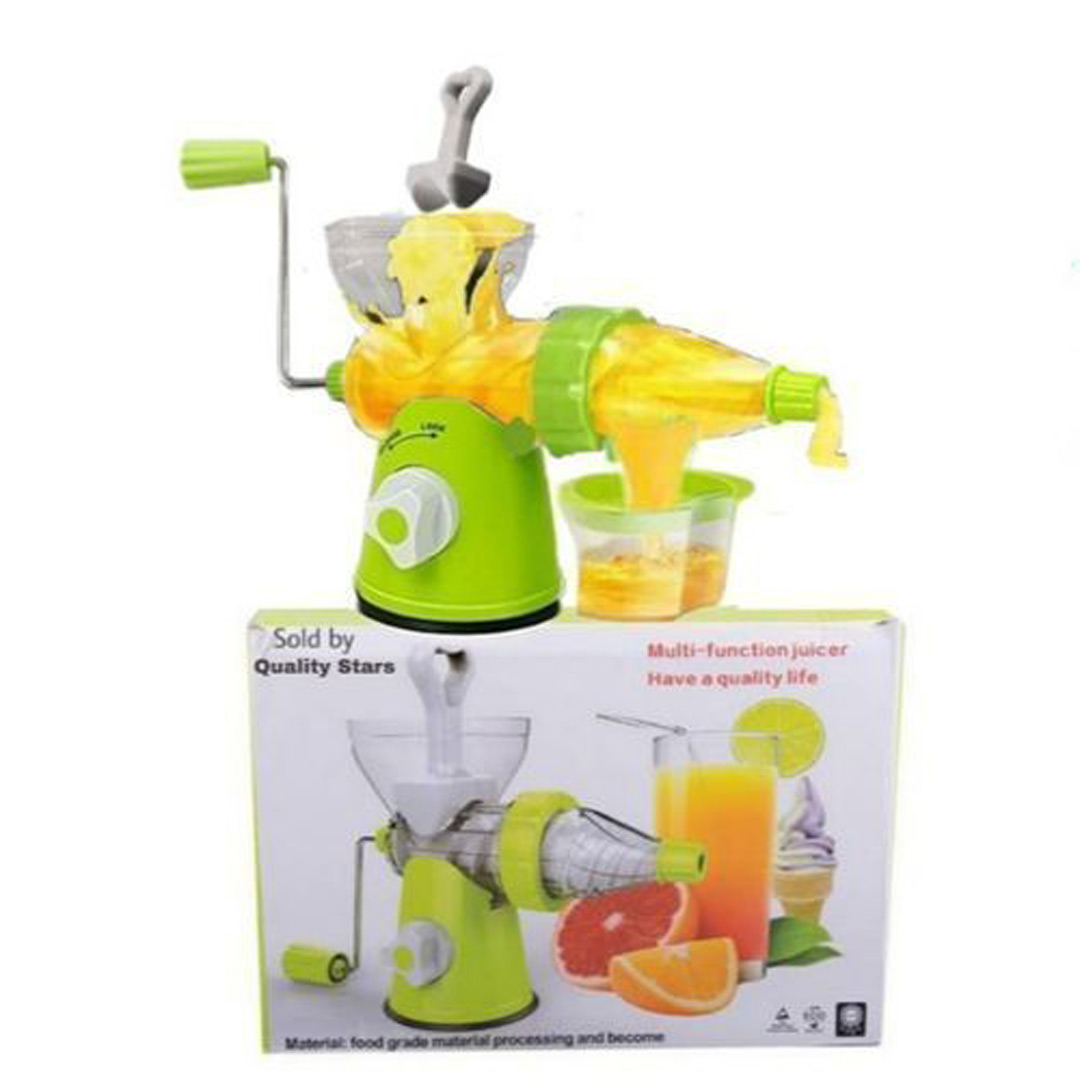Home Manual Multi-functional Fruits & Vegetable Juicer/ Blender - Green,White - Image 2
