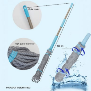 Flat Mop Plate Frame Mop Round Mop Self-Twisting
