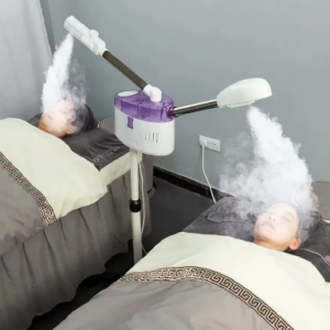 Hot & Cold Facial Steamer Machine for Deep Pore Cleansing and Skin Rejuvenation - Beauty Treatment Device