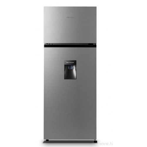 Hisense 270 Litres Double Door Defrost Fridge With Dispenser RD-27DR - Silver - Image 4