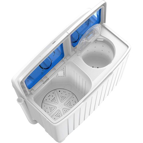 SPJ 9kg Twin Tub Washing Machine - White - Image 2