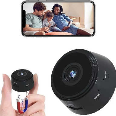 Mini Spy Camera, 1080P HD Mini WiFi Hidden Spy Camera for Mobile Viewing, Indoor Micro Surveillance Cameras Long Duration, Outdoor/Indoor Camera with Recording - Image 2