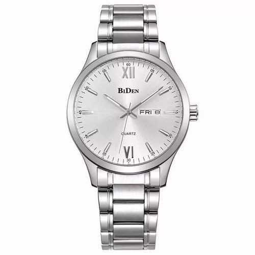 Biden Stainless Steel Analog Wrist Women's Watch - Silver