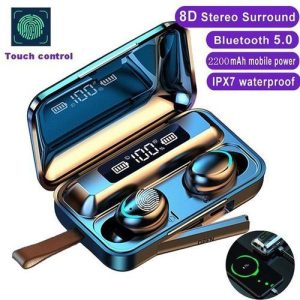 Bluetooth 5.1 Wireless Stereo Waterproof Sports Earphone-Black