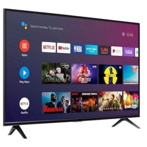 Global Star 43 Inch Android Smart HD Frameless Tv & Free To Air - Black