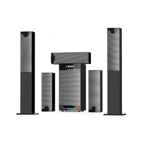 Global Star Bluetooth Speaker Home Speakers GS-9115 5.1 100watts 8" Multispeaker System - Image 2