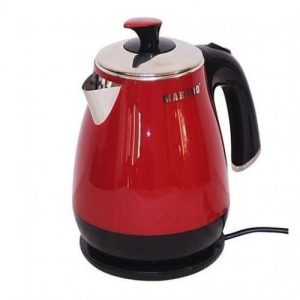 Marado Stainless Cordless Electric Percolator Kettle, 2Litres - Red