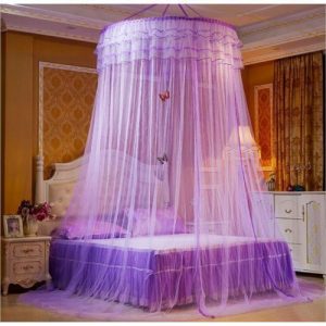 4*6 & 5*6 Round Mosquito Net - Purple