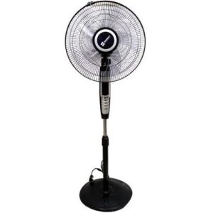Sayonapps 16 Inch Electric Stand Fan With Infrared Remote Control-Black