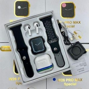 W26 Pro Max gift pack smart watch plus Free Earpods