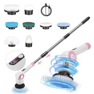 11-in-1 electric spin scrubber