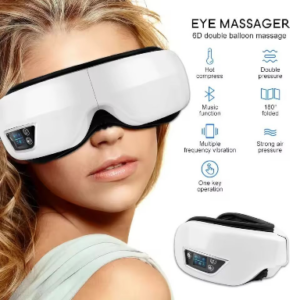 Eye Massager with Heat, Eye Mask with Bluetooth Music, Face Massager