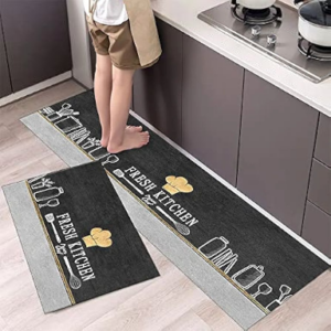 Fashionable Simple Nordic Style Kitchen Floor Mat Household Carpet Long Strip Door Mat Modern Home Decor