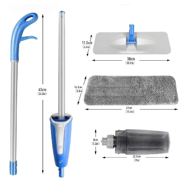 Floor Mop with Spray Function Wiper Floor Mop with Spray Function Mop Spray Mop Set - Image 2