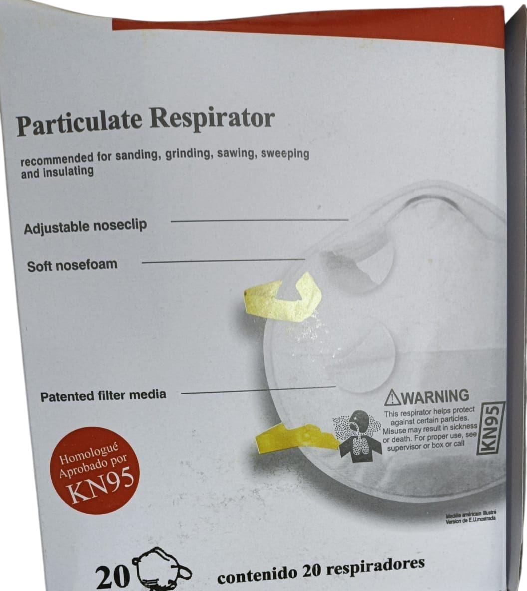 KN95 Respirator Mask (20 Pieces)