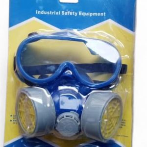 Double Nozzle Chemical Mask with Goggles