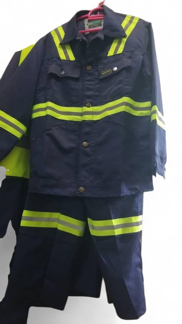 Overall Shirt and Shorts with Reflectors