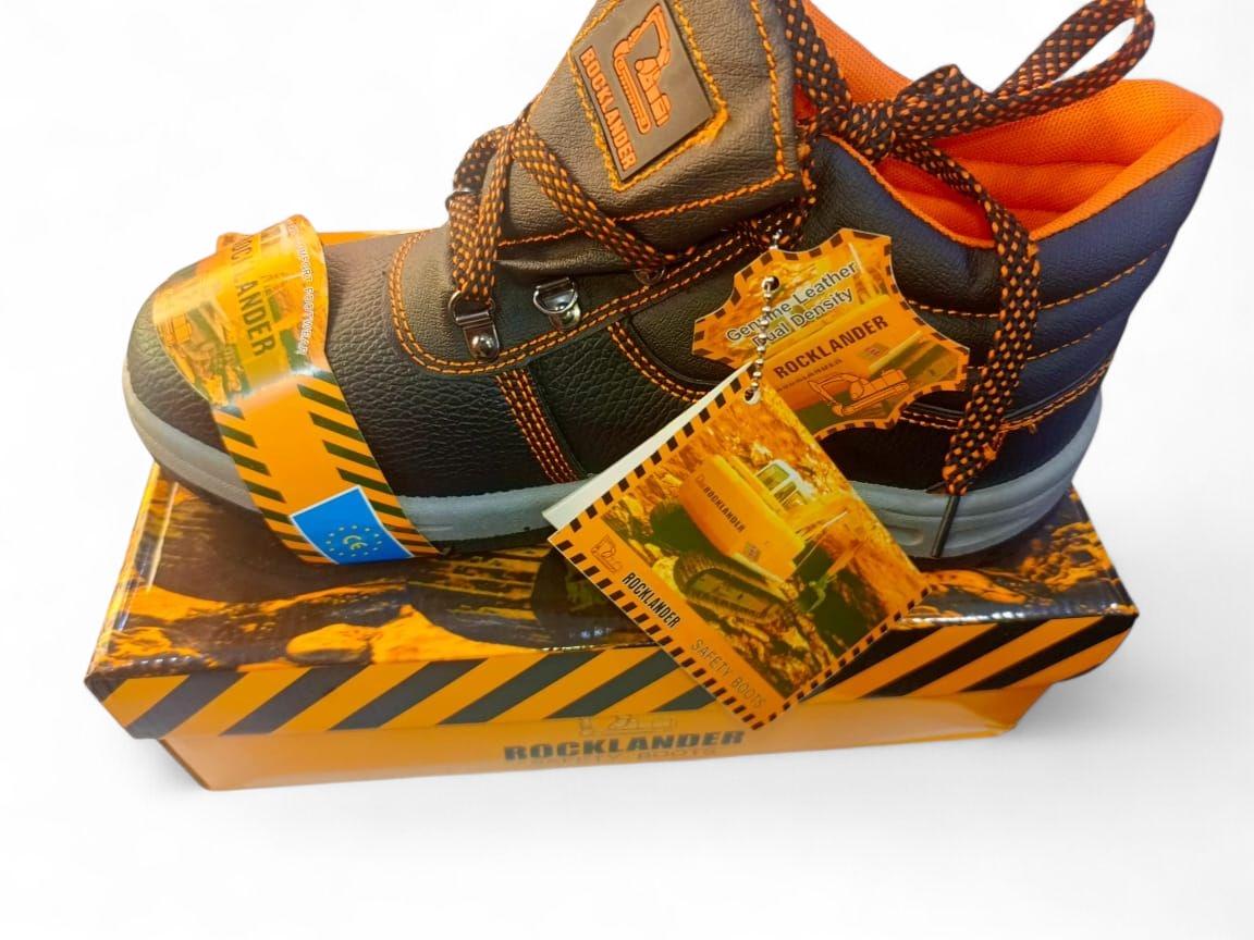 Rock Lander Safety Boots with Steel Toe