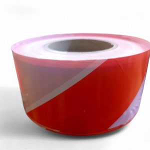 Red & White Warning Tape (500m)