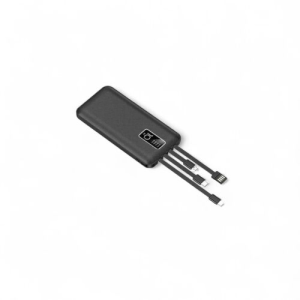 10000 mAh Power Bank Ultra High Capacity With Inbuilt Cables (Type-C, Micro, Lightening And USB)Fast Charging PowerBank